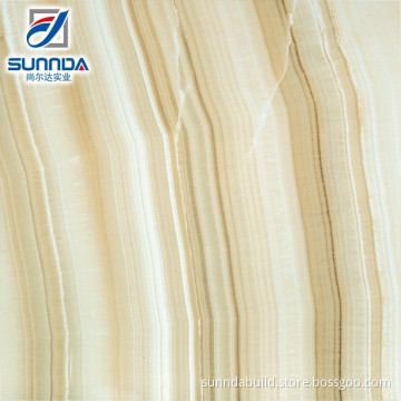 Marble Look Polished Glazed Vitrified Floor tile for Bathroom